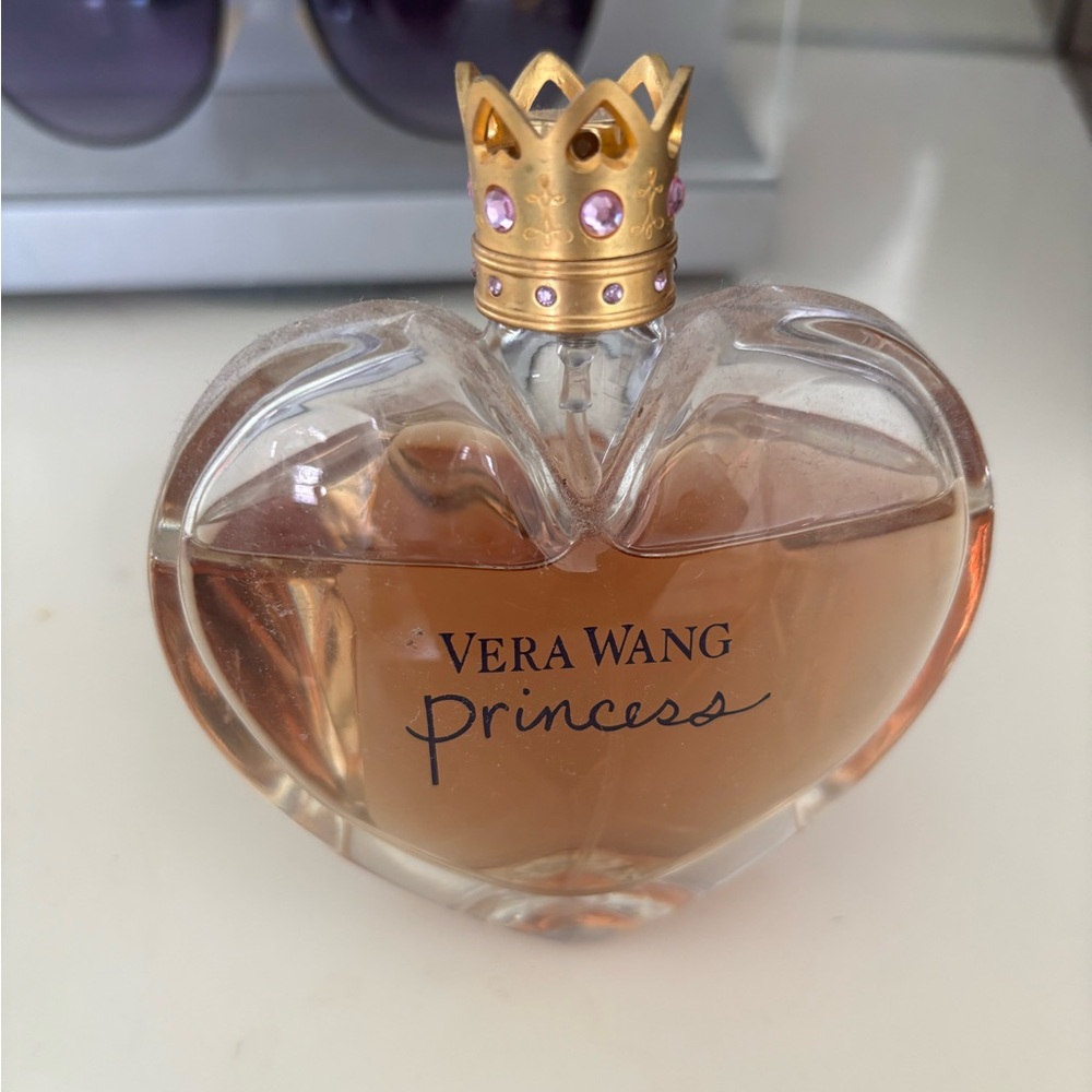 Vera Wang Princess Heart-Shaped Perfume with Gold Crown